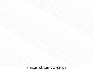 Abstract halftone dotted background. Futuristic grunge pattern, dot, circles, shadow.  Gray modern optical pop art texture for posters, sites, business cards, cover, labels mock-up, vintage stickers