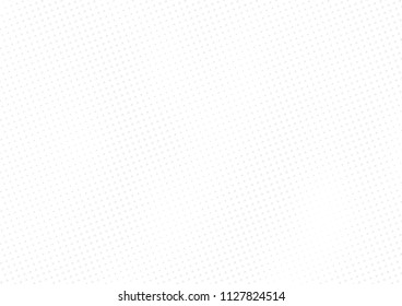 Abstract halftone dotted background. Futuristic grunge pattern, dot, circles, shadow.  Gray modern optical pop art texture for posters, sites, business cards, cover, labels mock-up, vintage stickers