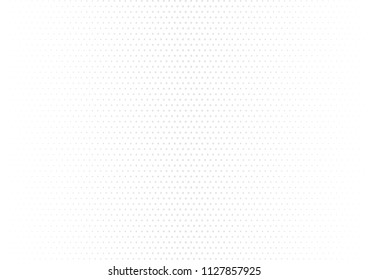 Abstract halftone dotted background. Futuristic grunge pattern, star, circles, shadow.  Gray modern optical pop art texture for posters, sites, business cards, cover, labels mock-up, vintage stickers