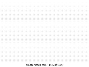 Abstract halftone dotted background. Futuristic grunge pattern, star, circles, shadow.  Gray modern optical pop art texture for posters, sites, business cards, cover, labels mock-up, vintage stickers