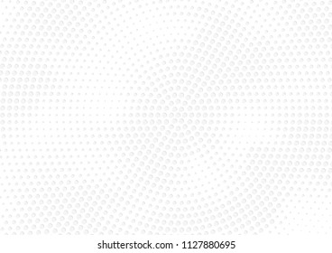 Abstract halftone dotted background. Futuristic grunge pattern, dot, circles, shadow.  Gray modern optical pop art texture for posters, sites, business cards, cover, labels mock-up, vintage stickers