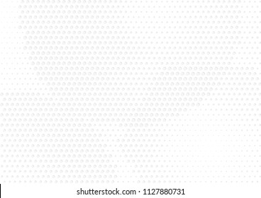 Abstract halftone dotted background. Futuristic grunge pattern, dot, circles, shadow.  Gray modern optical pop art texture for posters, sites, business cards, cover, labels mock-up, vintage stickers