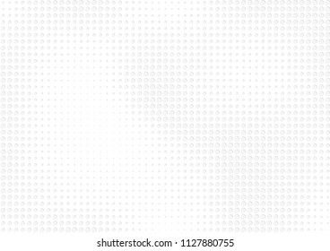 Abstract halftone dotted background. Futuristic grunge pattern, dot, circles, shadow.  Gray modern optical pop art texture for posters, sites, business cards, cover, labels mock-up, vintage stickers