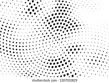 Abstract halftone dotted background. Futuristic grunge pattern, dot and circles.  Vector modern optical pop art texture for posters, sites, business cards, cover, postcards, labels, stickers layout.