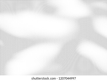 Abstract halftone dotted background. Futuristic grunge pattern, dot and circles.  Vector modern optical pop art texture for posters, sites, business cards, cover, postcards, labels, stickers layout.