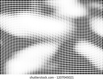 Abstract halftone dotted background. Futuristic grunge pattern, dot and circles.  Vector modern optical pop art texture for posters, sites, business cards, cover, postcards, labels, stickers layout.