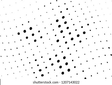 Abstract halftone dotted background. Futuristic grunge pattern, dot and circles.  Vector modern optical pop art texture for posters, sites, business cards, cover, postcards, labels, stickers layout.