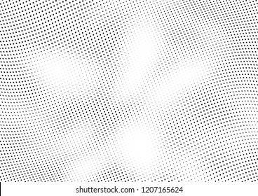 Abstract halftone dotted background. Futuristic grunge pattern, dot and circles.  Vector modern optical pop art texture for posters, sites, business cards, cover, postcards, labels, stickers layout.