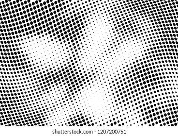 Abstract halftone dotted background. Futuristic grunge pattern, dot and circles.  Vector modern optical pop art texture for posters, sites, business cards, cover, postcards, labels, stickers layout.
