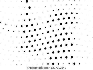 Abstract halftone dotted background. Futuristic grunge pattern, dot and circles.  Vector modern optical pop art texture for posters, sites, business cards, cover, postcards, labels, stickers layout.