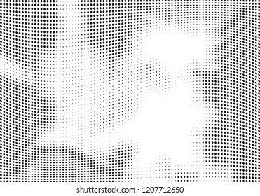 Abstract halftone dotted background. Futuristic grunge pattern, dot and circles.  Vector modern optical pop art texture for posters, sites, business cards, cover, postcards, labels, stickers layout.