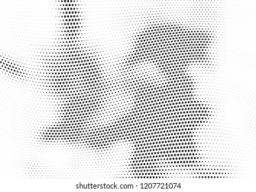 Abstract halftone dotted background. Futuristic grunge pattern, dot and circles.  Vector modern optical pop art texture for posters, sites, business cards, cover, postcards, labels, stickers layout.