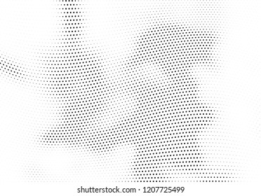 Abstract halftone dotted background. Futuristic grunge pattern, dot and circles.  Vector modern optical pop art texture for posters, sites, business cards, cover, postcards, labels, stickers layout.