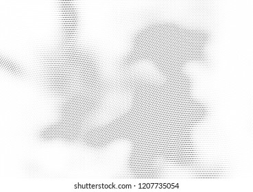Abstract halftone dotted background. Futuristic grunge pattern, dot and circles.  Vector modern optical pop art texture for posters, sites, business cards, cover, postcards, labels, stickers layout.