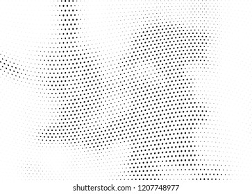 Abstract halftone dotted background. Futuristic grunge pattern, dot and circles.  Vector modern optical pop art texture for posters, sites, business cards, cover, postcards, labels, stickers layout.