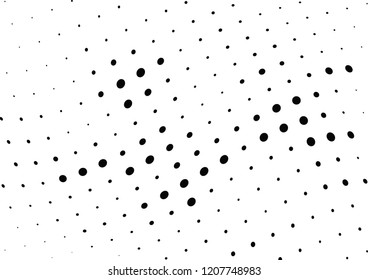 Abstract halftone dotted background. Futuristic grunge pattern, dot and circles.  Vector modern optical pop art texture for posters, sites, business cards, cover, postcards, labels, stickers layout.
