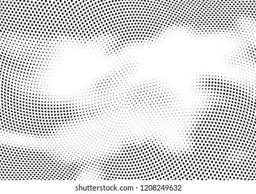 Abstract halftone dotted background. Futuristic grunge pattern, dot and circles.  Vector modern optical pop art texture for posters, sites, business cards, cover, postcards, labels, stickers layout.