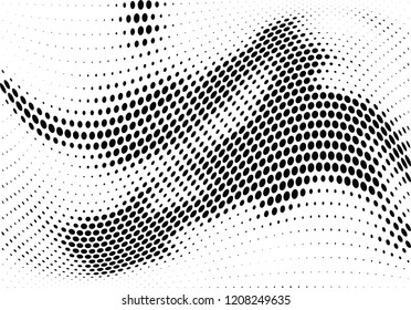 Abstract halftone dotted background. Futuristic grunge pattern, dot and circles.  Vector modern optical pop art texture for posters, sites, business cards, cover, postcards, labels, stickers layout.