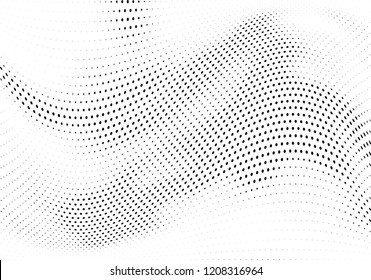 Abstract halftone dotted background. Futuristic grunge pattern, dot and circles.  Vector modern optical pop art texture for posters, sites, business cards, cover, postcards, labels, stickers layout.