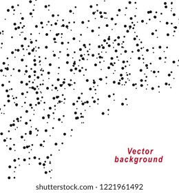 Abstract halftone dotted background. Futuristic grunge pattern. Vector pop art texture for posters, business cards, cover, labels mock-up, stickers layout