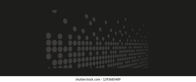 Abstract halftone dotted background. Futuristic grunge pattern, dot, wave.