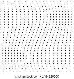 Abstract halftone dotted background. Futuristic grunge pattern, dot, wave. Vector modern optical pop art texture for posters, sites, business cards, cover, labels mock-up, vintage layout