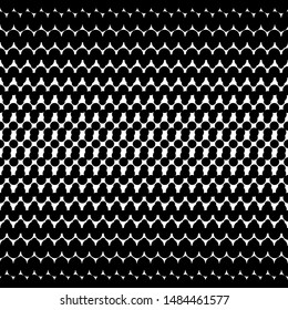 Abstract halftone dotted background. Futuristic grunge pattern, dot, wave. Vector modern optical pop art texture for posters, sites, business cards, cover, labels mock-up, vintage layout