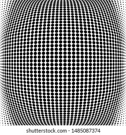Abstract halftone dotted background. Futuristic grunge pattern, dot, wave. Vector  