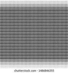 Abstract halftone dotted background. Futuristic grunge pattern, dot, wave. Vector modern optical pop art texture for posters, sites, business cards, cover, labels mock-up, vintage layout