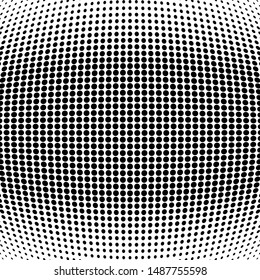 Abstract halftone dotted background. Futuristic grunge pattern, dot, wave. Vector modern optical pop art texture for posters, sites, business cards, cover, labels mock-up, vintage layout
