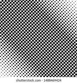 Abstract halftone dotted background. Futuristic grunge pattern, dot, wave. Vector modern optical pop art texture for posters, sites, business cards, cover, labels mock-up, vintage layout