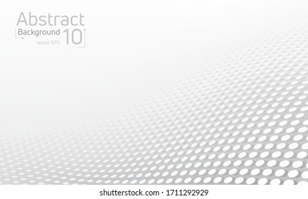 Abstract halftone dotted background. Futuristic grunge pattern, dot, wave. Vector modern stylish pop art texture for posters, sites, business cards, covers, labels mockup. - Shutterstock ID 1711292929