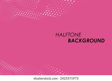 Abstract halftone dotted background. Futuristic grunge pattern, dot, wave. Vector modern stylish pop art texture for posters, sites, business cards, covers, labels mockup.