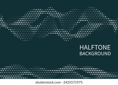 Fondo punteado de semitono abstracto. Patrón futurista de grunge, punto, onda. Vector moderno elegante textura de arte pop para carteles, sitios, tarjetas de visita, cubiertas, etiquetas de maqueta.