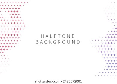 Abstrakter Halbton gepunkteter Hintergrund. Futuristisches Grunge-Muster, Punkt, Welle. Vektor moderne stilvolle Pop Art Textur für Poster, Seiten, Visitenkarten, Cover, Etiketten Mockup.