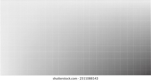 Abstract halftone dotted background. Futuristic grunge pattern, dots, waves. Vector modern pop art style texture for posters, sites, business cards. vector ilustration