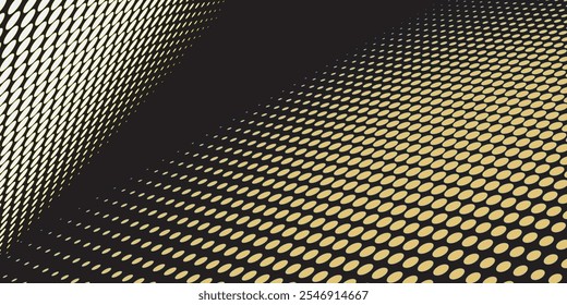Abstract halftone dotted background. Futuristic grunge pattern, dot, wave. Vector modern stylish pop art texture for posters, sites, business cards, covers, labels mockup.