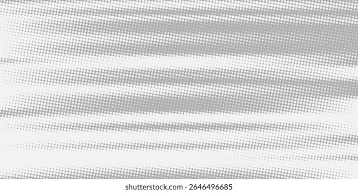Abstract halftone dotted background. Futuristic grunge pattern, dot, circles, shadow.  Gray modern optical pop art texture for posters, sites, business cards, cover, labels mock-up, vintage stickers