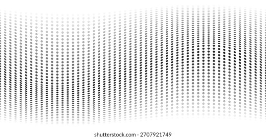 Abstractas fondo punteado de semitono. Patrón de grunge futurista, punto, onda. Textura óptica moderna del arte pop para los carteles, los sitios, las tarjetas de visita, las etiquetas de la cubierta, la maqueta, la vendimia. - ILUSTRACIÓN VECTORIAL