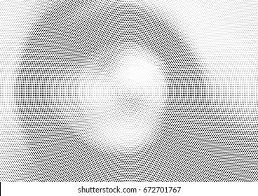 Abstract halftone dotted background. Futuristic grunge pattern, dot and circles.  Vector modern optical pop art texture for posters, sites, business cards, cover, postcards, labels, stickers layout.