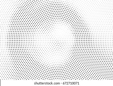 Abstract halftone dotted background. Futuristic grunge pattern, dot and circles.  Vector modern optical pop art texture for posters, sites, business cards, cover, postcards, labels, stickers layout.