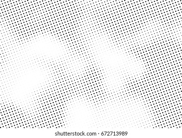 Abstract halftone dotted background. Futuristic grunge pattern, dot and circles.  Vector modern optical pop art texture for posters, sites, business cards, cover, postcards, labels, stickers layout.