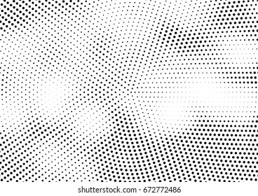 Abstract halftone dotted background. Futuristic grunge pattern, dot and circles.  Vector modern optical pop art texture for posters, sites, business cards, cover, postcards, labels, stickers layout.