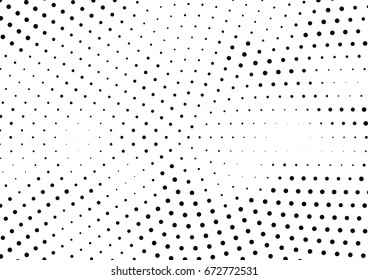 Abstract halftone dotted background. Futuristic grunge pattern, dot and circles.  Vector modern optical pop art texture for posters, sites, business cards, cover, postcards, labels, stickers layout.