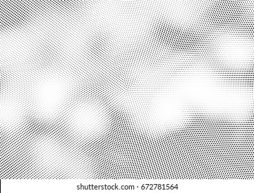 Abstract halftone dotted background. Futuristic grunge pattern, dot and circles.  Vector modern optical pop art texture for posters, sites, business cards, cover, postcards, labels, stickers layout.