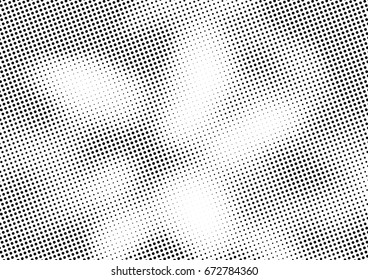Abstract halftone dotted background. Futuristic grunge pattern, dot and circles.  Vector modern optical pop art texture for posters, sites, business cards, cover, postcards, labels, stickers layout.