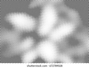Abstract halftone dotted background. Futuristic grunge pattern, dot and circles.  Vector modern optical pop art texture for posters, sites, business cards, cover, postcards, labels, stickers layout.