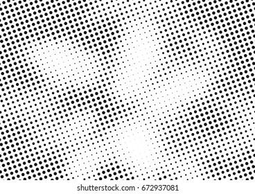 Abstract halftone dotted background. Futuristic grunge pattern, dot and circles.  Vector modern optical pop art texture for posters, sites, business cards, cover, postcards, labels, stickers layout.
