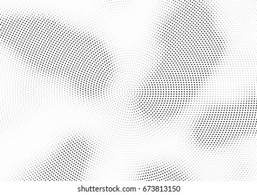Abstract halftone dotted background. Futuristic grunge pattern, dot and circles.  Vector modern optical pop art texture for posters, sites, business cards, cover, postcards, labels, stickers layout.