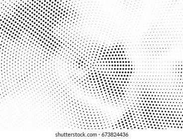 Abstract halftone dotted background. Futuristic grunge pattern, dot and circles.  Vector modern optical pop art texture for posters, sites, business cards, cover, postcards, labels, stickers layout.